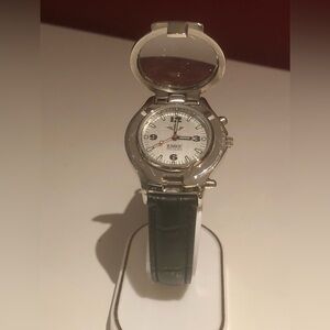 Eagle Optical iBeam Watch Silver Tone Backlight Magnifier